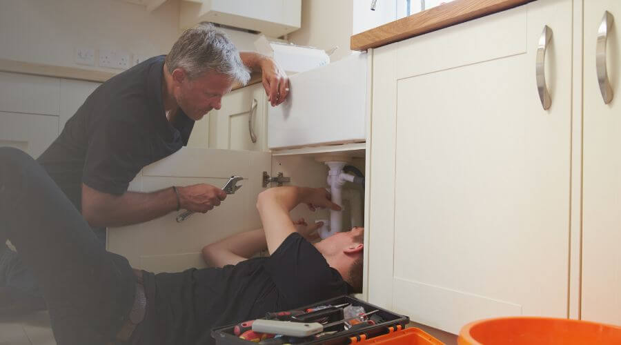 Professional burst pipe repair services in Kalona, IA